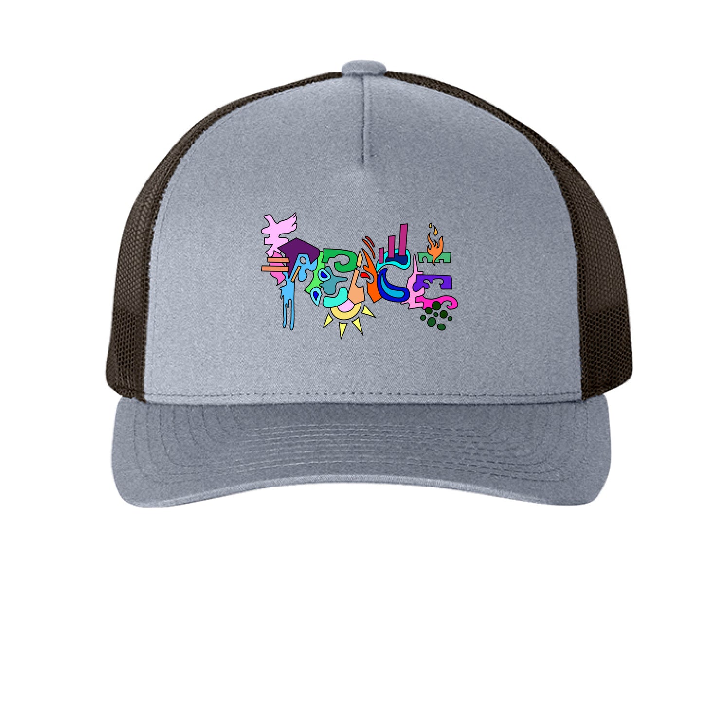 Heather/ Black - FRONT