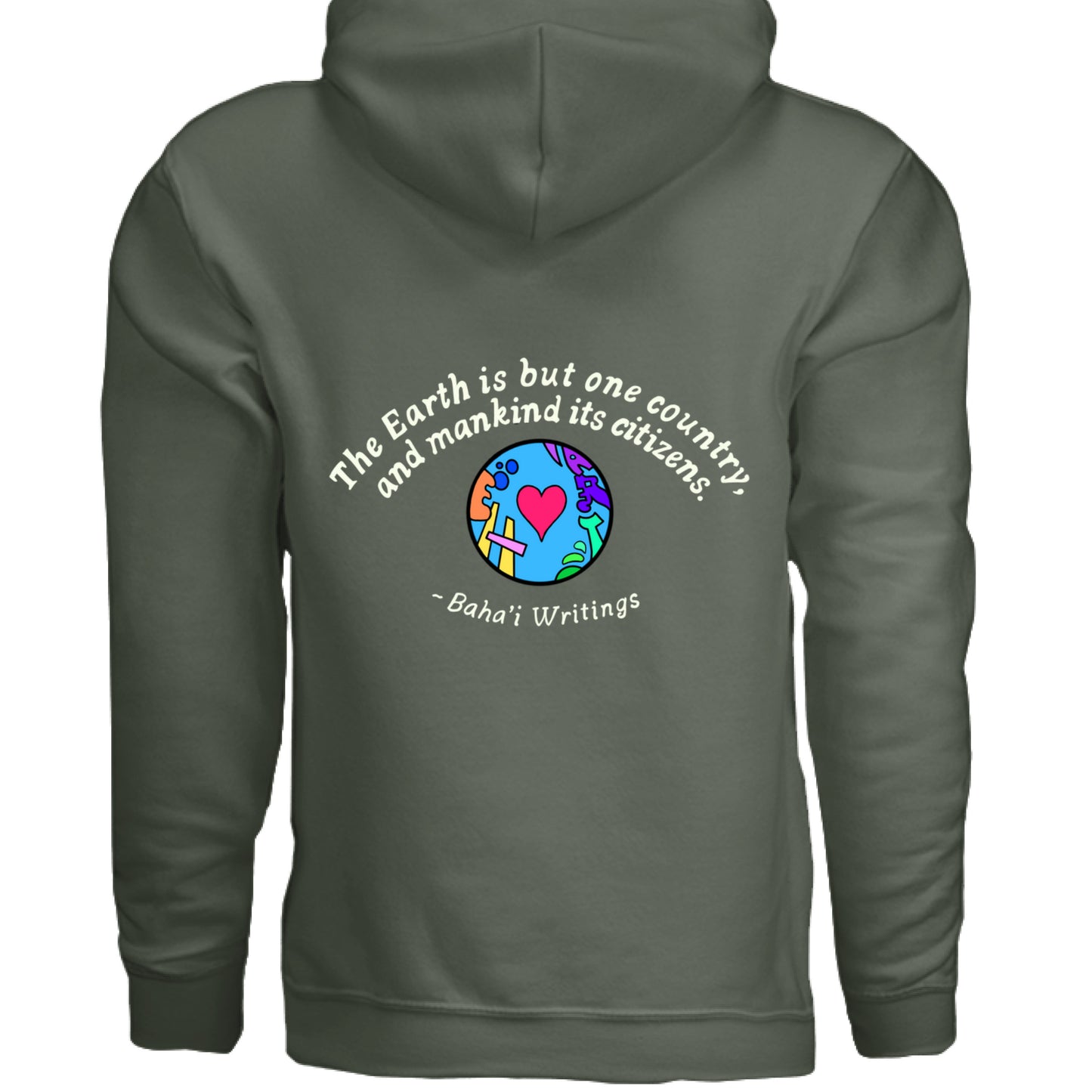 MILITARY GREEN - BACK