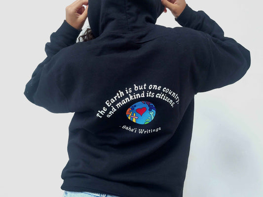 Peace Hoodie Eye Design - Dark Variation