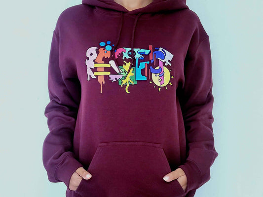 Respect Hoodie Eye Design - Dark Variation